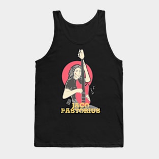 Jaco Pastorius - Bassist Fan Art Design Tank Top